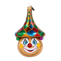 Jubilant Harlequin | Hand-Painted Glass Ornament | Blubom 2022-271