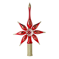 Garnet Zenith Solstice | Hand-Painted Glass Ornament | Blubom 2022-293