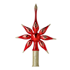 Garnet Zenith Solstice | Hand-Painted Glass Ornament | Blubom 2022-293