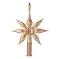 Champagne Solstice | Hand-Painted Glass Ornament | Blubom 2022-300