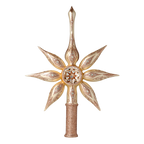 Champagne Solstice | Hand-Painted Glass Ornament | Blubom 2022-300