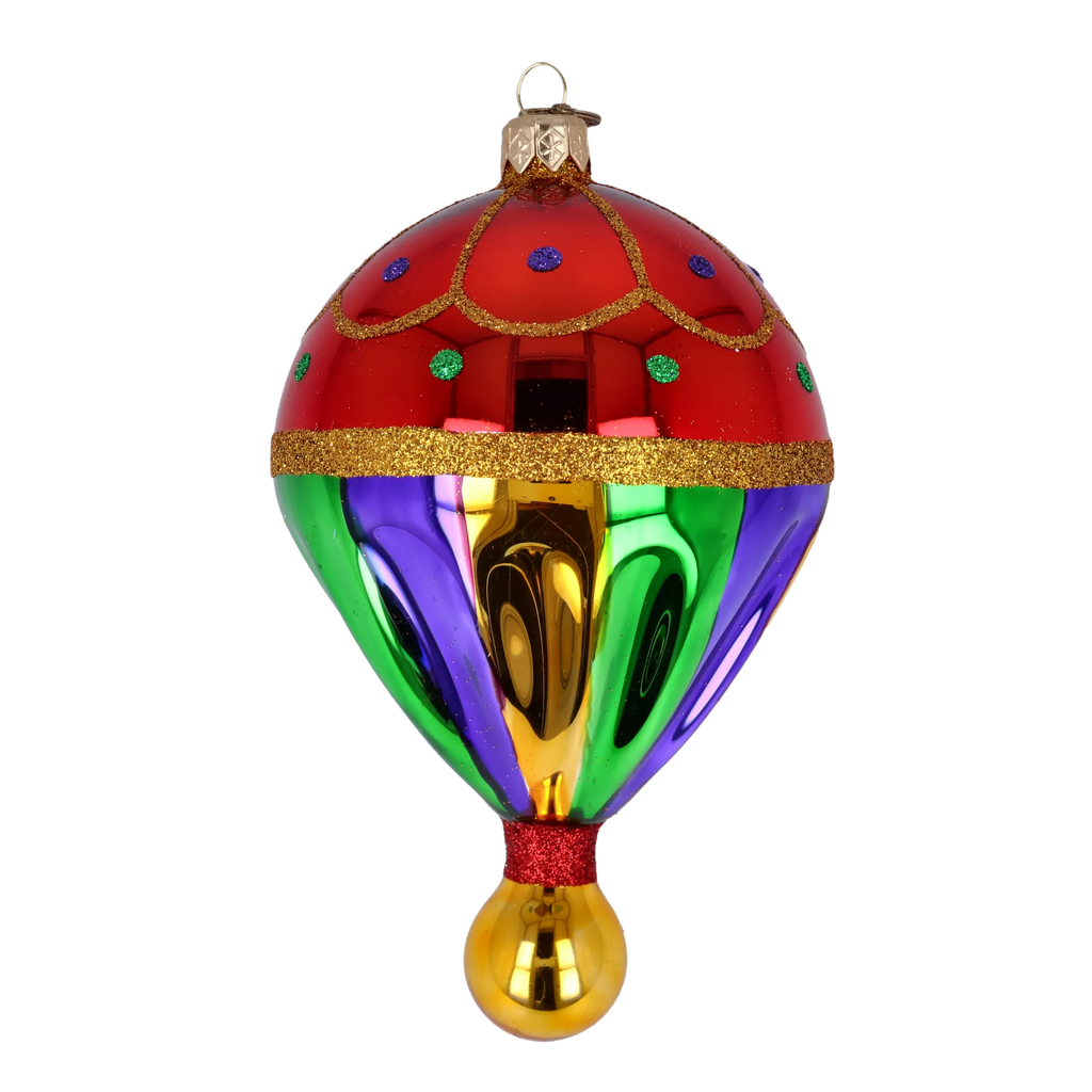 Sovereign Skyward Voyager | Hand-Painted Glass Ornament | Blubom 2022-308