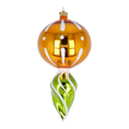 Load image into Gallery viewer, Drop Sunshine. Handmade Glass Christmas ornament
