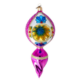 Load image into Gallery viewer, Orchid Zenith Resonance | Hand-Painted Glass Ornament | Blubom 2022-322
