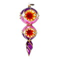 Load image into Gallery viewer, Royal Amethyst Handmade Glass Christmas ornament Retro Glass Reflector Ornament
