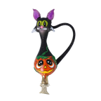Wily Midnight Familiar | Hand-Painted Glass Ornament | Blubom 2022-360