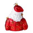 Charger l'image dans la visionneuse de la galerie, Christmas Teddy Bears Gathering Handmade Glass Christmas Ornaments Santa Claus 2022-362

