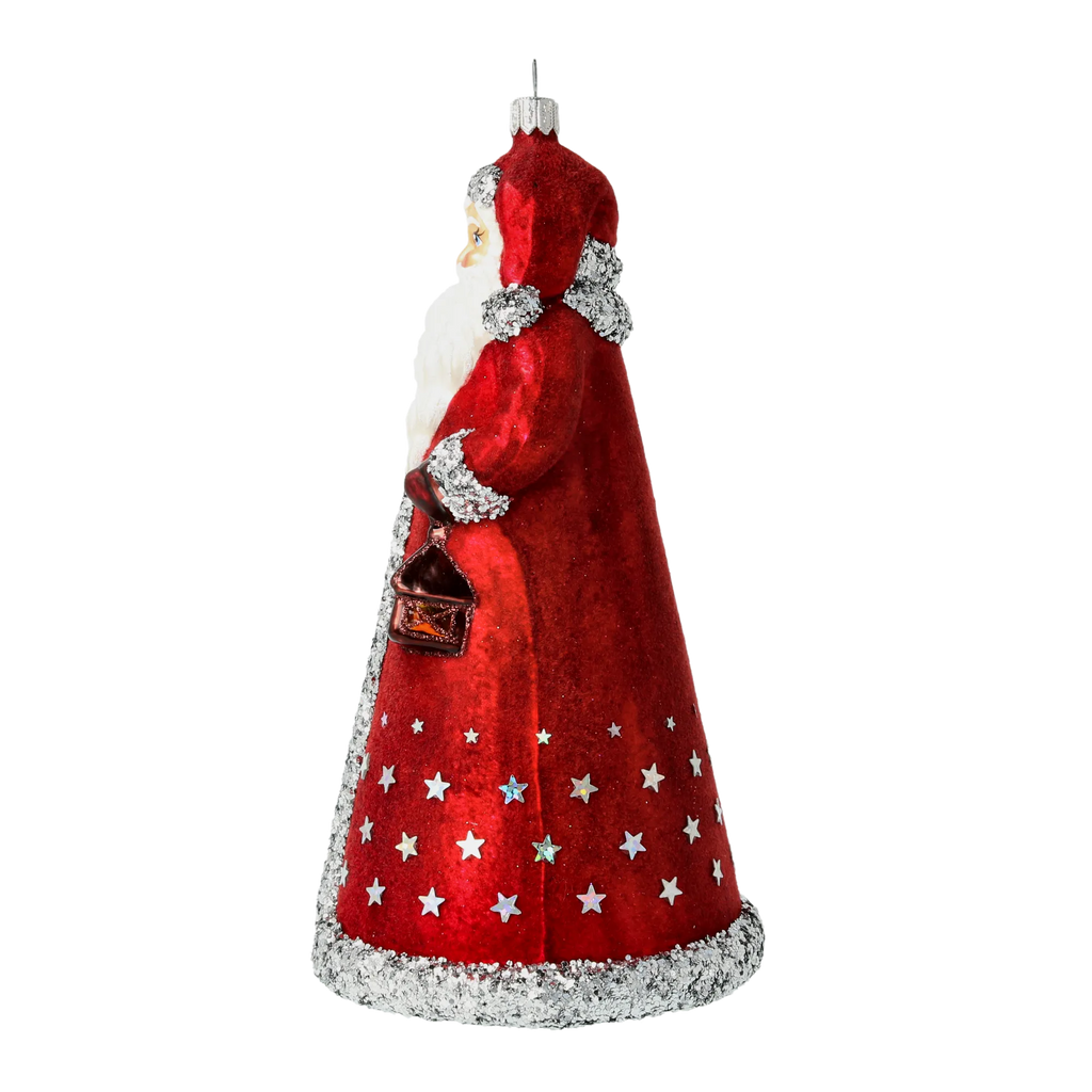 Silent Lantern Patron | Hand-Painted Glass Ornament | Blubom 2022-363