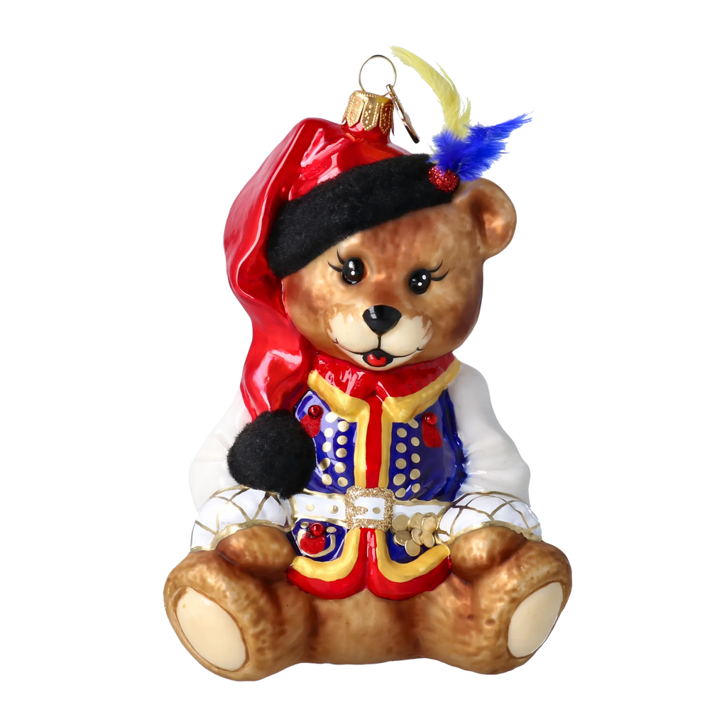 Gallant Heritage Cub | Hand-Painted Glass Ornament | Blubom 2022-372
