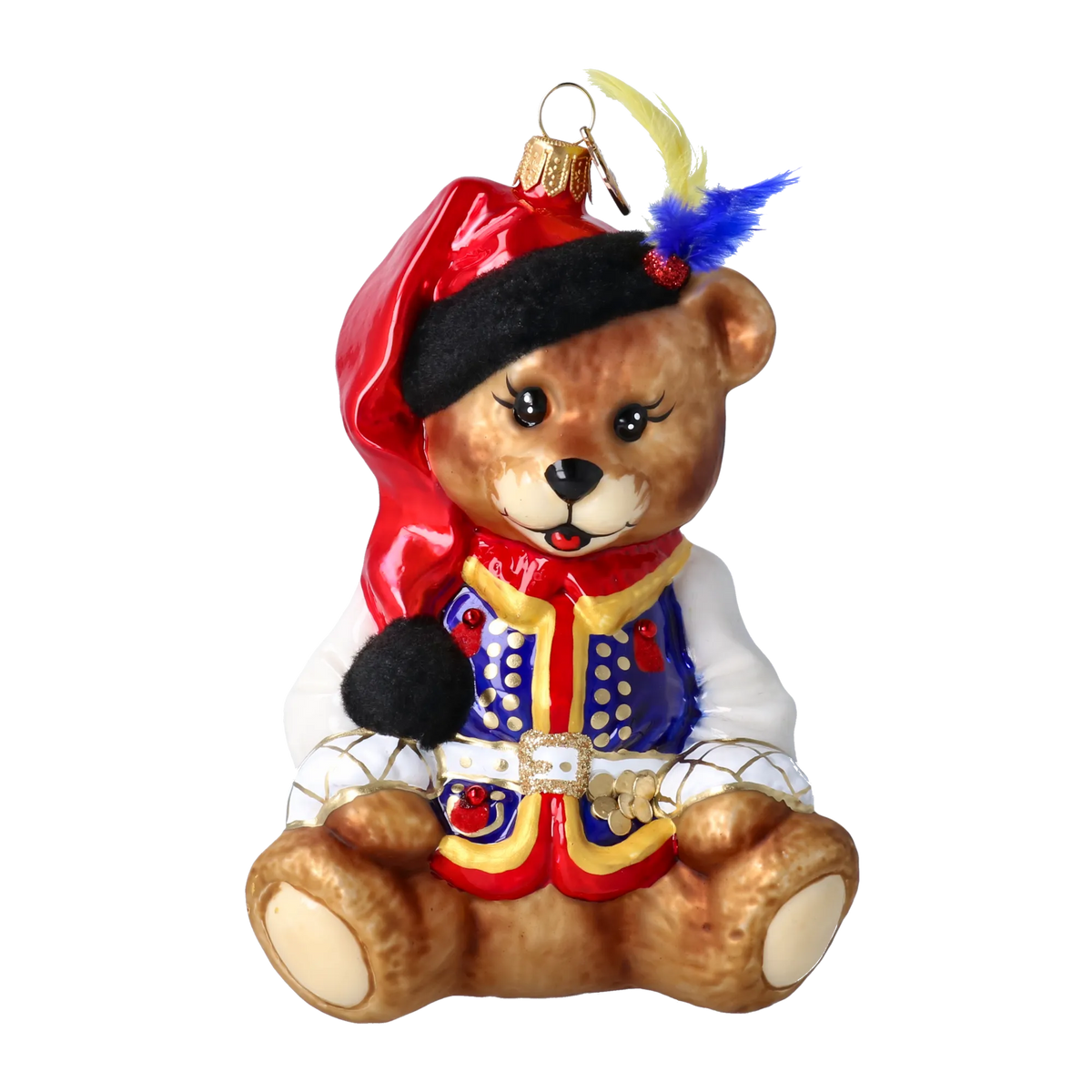 Gallant Heritage Cub | Hand-Painted Glass Ornament | Blubom 2022-372