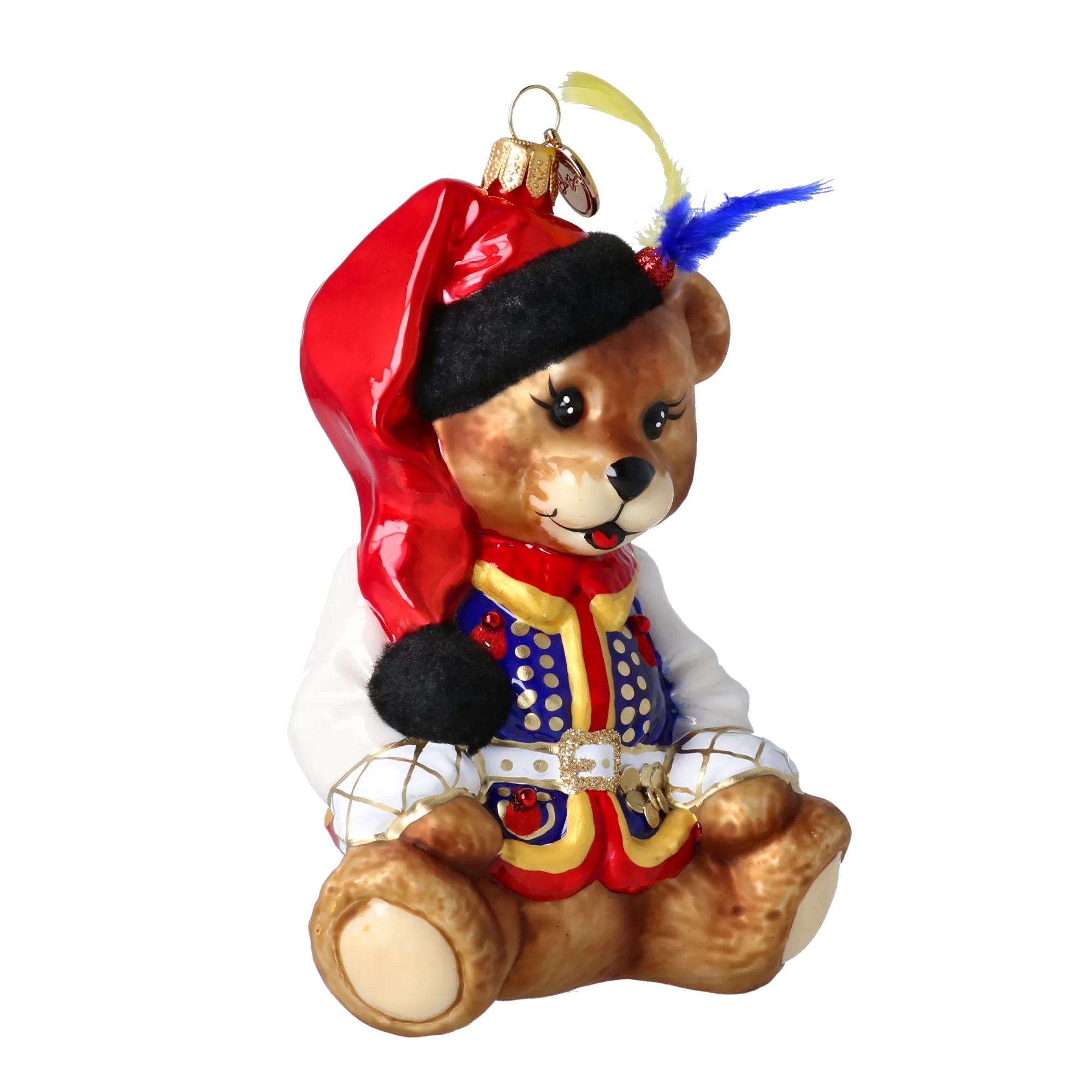 Gallant Heritage Cub | Hand-Painted Glass Ornament | Blubom 2022-372