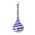 Load image into Gallery viewer, Candy Twist Drop Handmade Glass Christmas ornament
