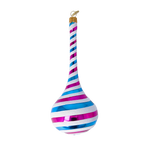 Cerulean Cadence | Hand-Painted Glass Ornament | Blubom 2022-389