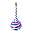Load image into Gallery viewer, Candy Twist Drop Handmade Glass Christmas ornament 2022-389
