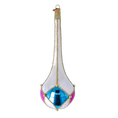Load image into Gallery viewer, Opal Jewel Drop Handmade Glass Christmas ornament.
