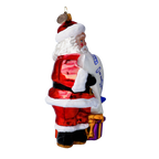 Vigilant Aviator | Hand-Painted Glass Ornament | Blubom 2022-391