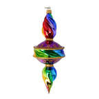 Vivid Rhapsody | Hand-Painted Glass Ornament | Blubom 2022-392