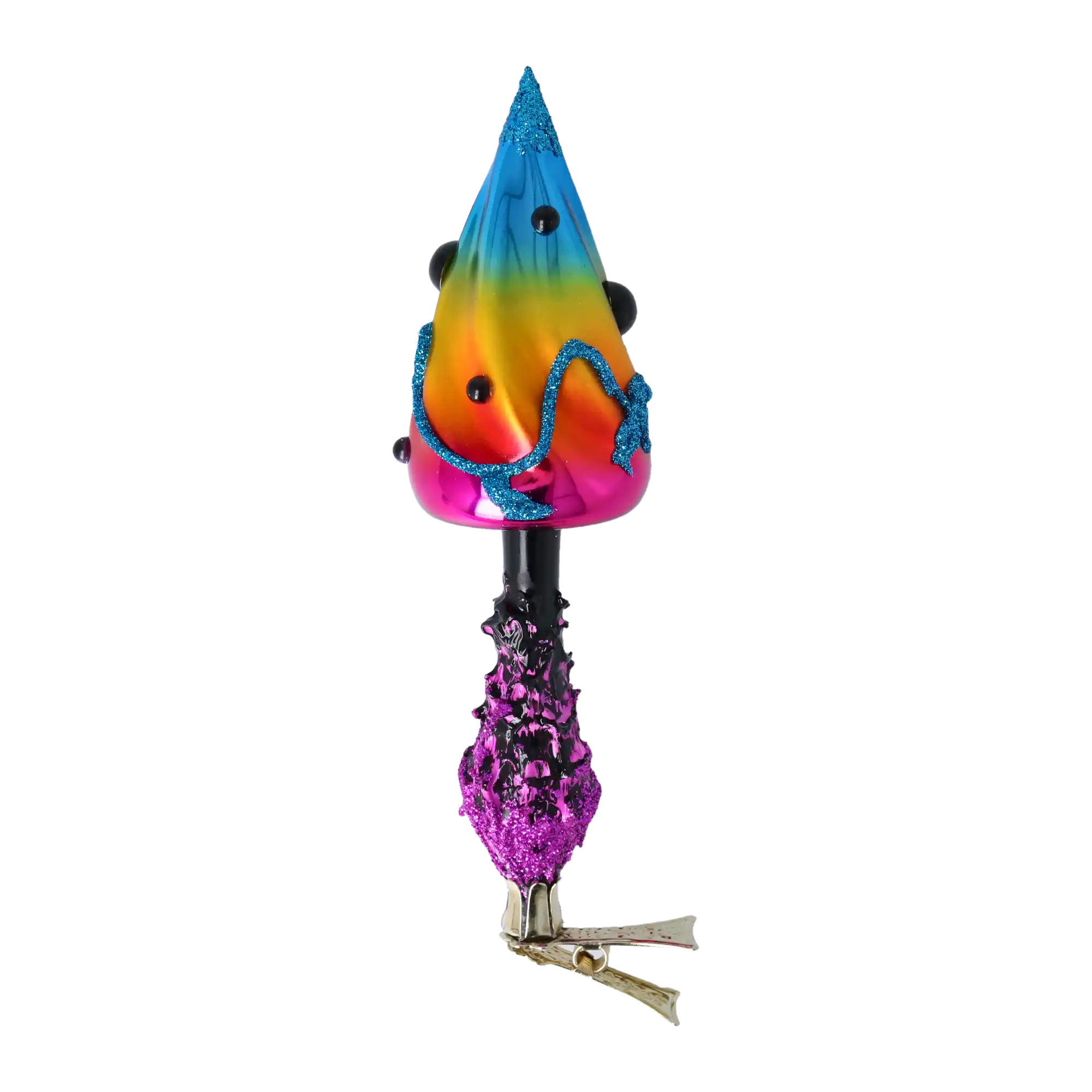 Christmas Ornament - Colorful Mushroom.