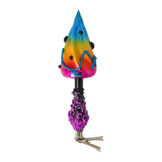 Christmas Ornament - Colorful Mushroom.