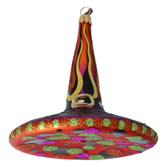 Magic Witch's Hat - Flaming Patterns