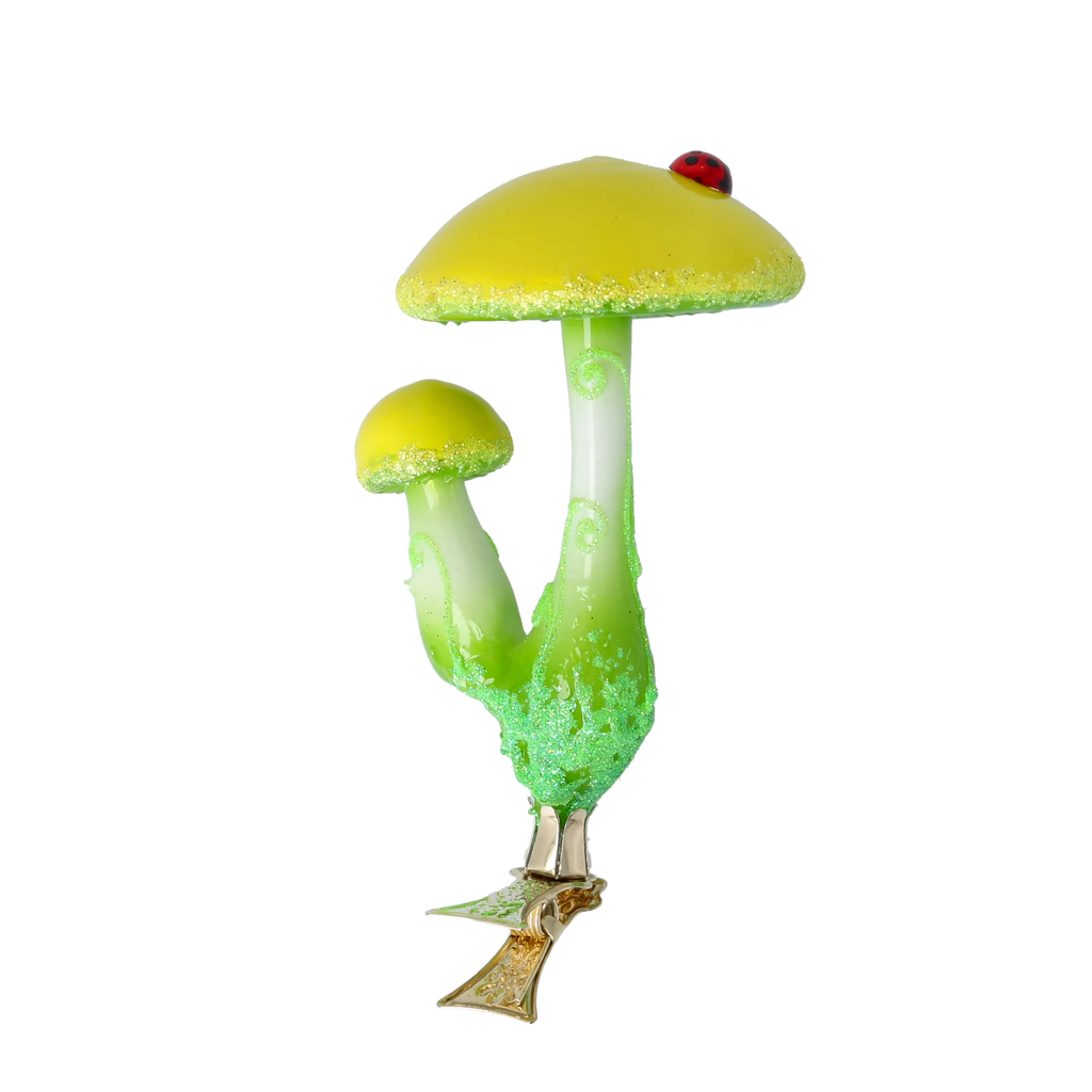 Citrine Glade Passenger | Hand-Painted Glass Ornament | Blubom 2022-413