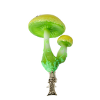 Citrine Glade Passenger | Hand-Painted Glass Ornament | Blubom 2022-413