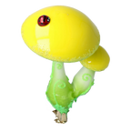 Citrine Glade Passenger | Hand-Painted Glass Ornament | Blubom 2022-413