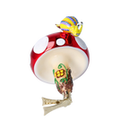 Patient Woodland Guest | Hand-Painted Glass Ornament | Blubom 2022-414