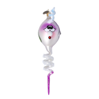 Languid Wisp | Hand-Painted Glass Ornament | Blubom 2022-421