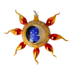 Burnished Solstice | Hand-Painted Glass Ornament | Blubom 2022-434