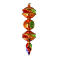 Load image into Gallery viewer, Rainbow Glow - Drop. Handmade Glass Christmas ornament.
