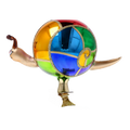 Vivid Garden Nomad | Hand-Painted Glass Ornament | Blubom 2022-445