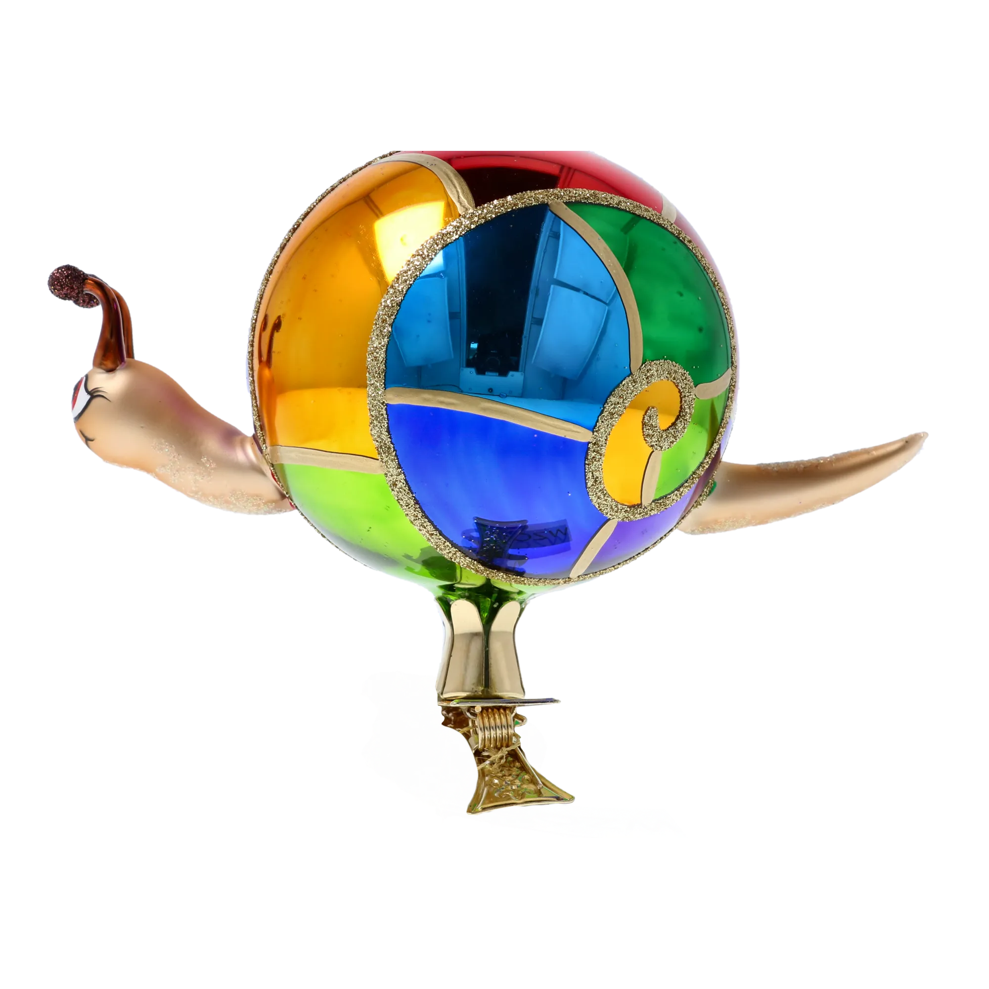 Vivid Garden Nomad | Hand-Painted Glass Ornament | Blubom 2022-445