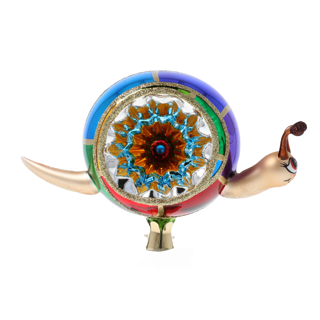 Vivid Garden Nomad | Hand-Painted Glass Ornament | Blubom 2022-445
