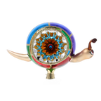 Vivid Garden Nomad | Hand-Painted Glass Ornament | Blubom 2022-445