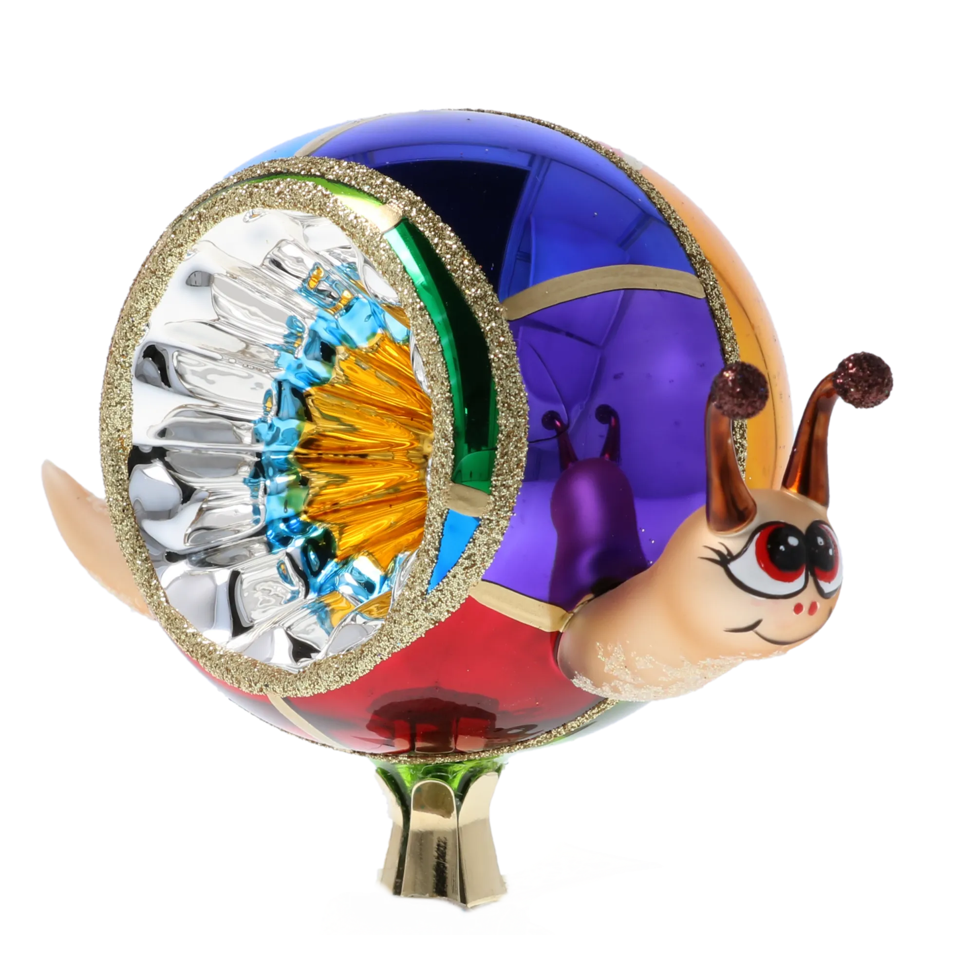 Vivid Garden Nomad | Hand-Painted Glass Ornament | Blubom 2022-445