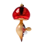 Jovial Redcap Elder | Hand-Painted Glass Ornament | Blubom 2022-448