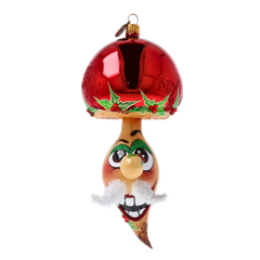 Mustached Mushroom in Holly