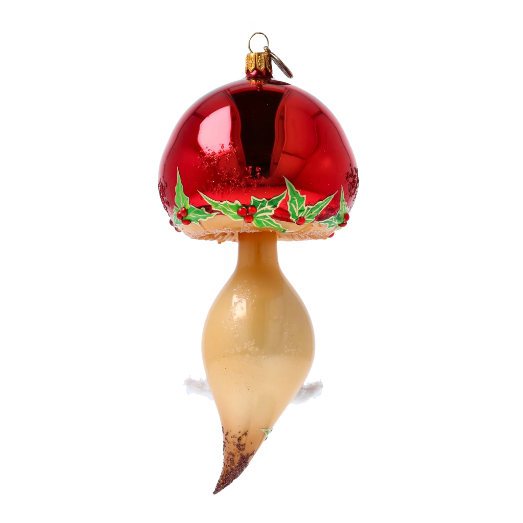 Boisterous Sylvan Sage | Hand-Painted Glass Ornament | Blubom 2022-450