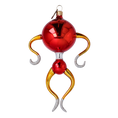 Załaduj obraz do przeglądarki galerii, Whimsical Ornament Handmade Glass Christmas ornament 2022-457
