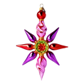 Load image into Gallery viewer, Aurora Star  Handmade Glass Christmas ornament 2022-461
