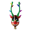 Jovial Forest Scout | Hand-Painted Glass Ornament | Blubom 2022-465
