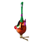 Jovial Forest Scout | Hand-Painted Glass Ornament | Blubom 2022-465