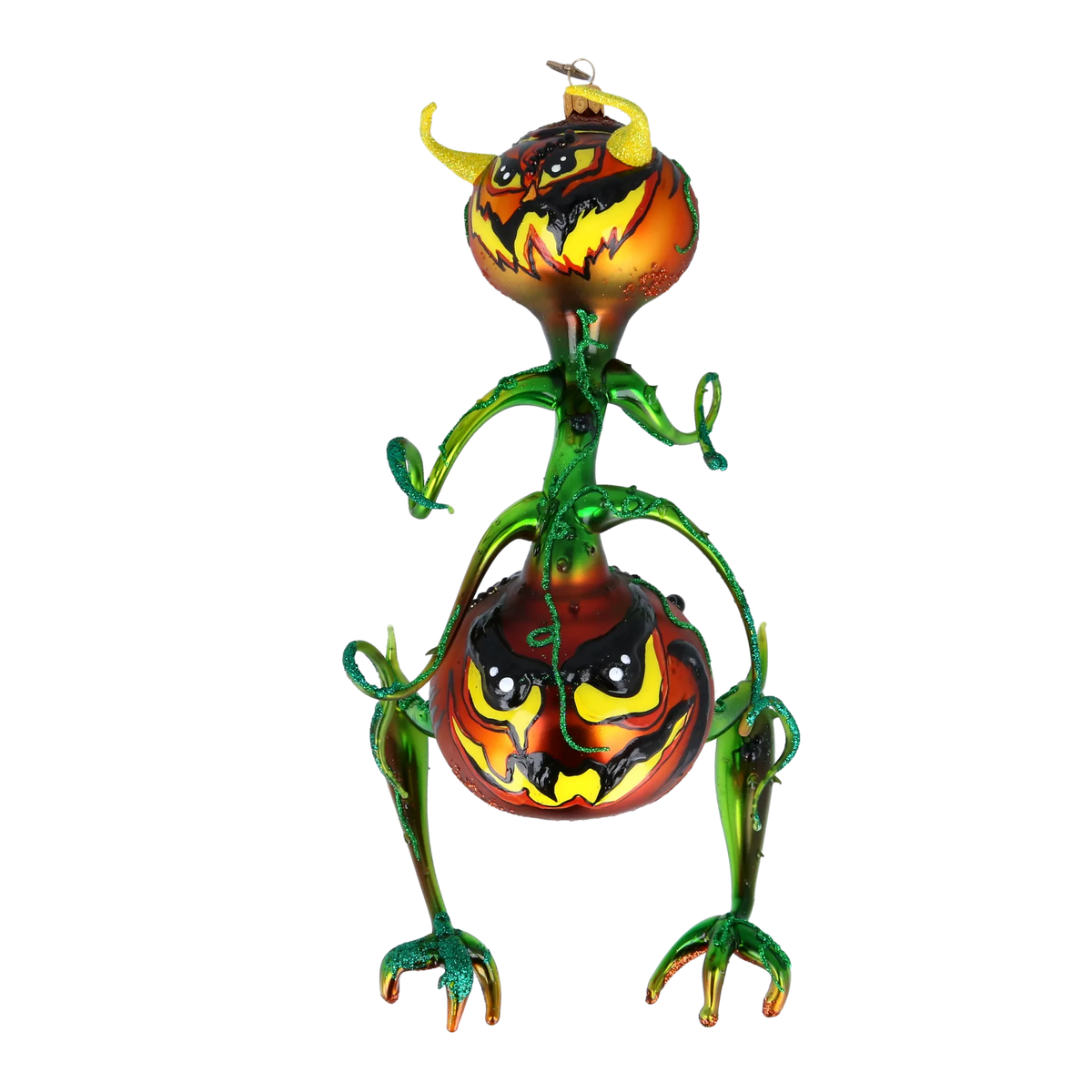 Sinister Bramble Prowler | Hand-Painted Glass Ornament | Blubom 2022-466