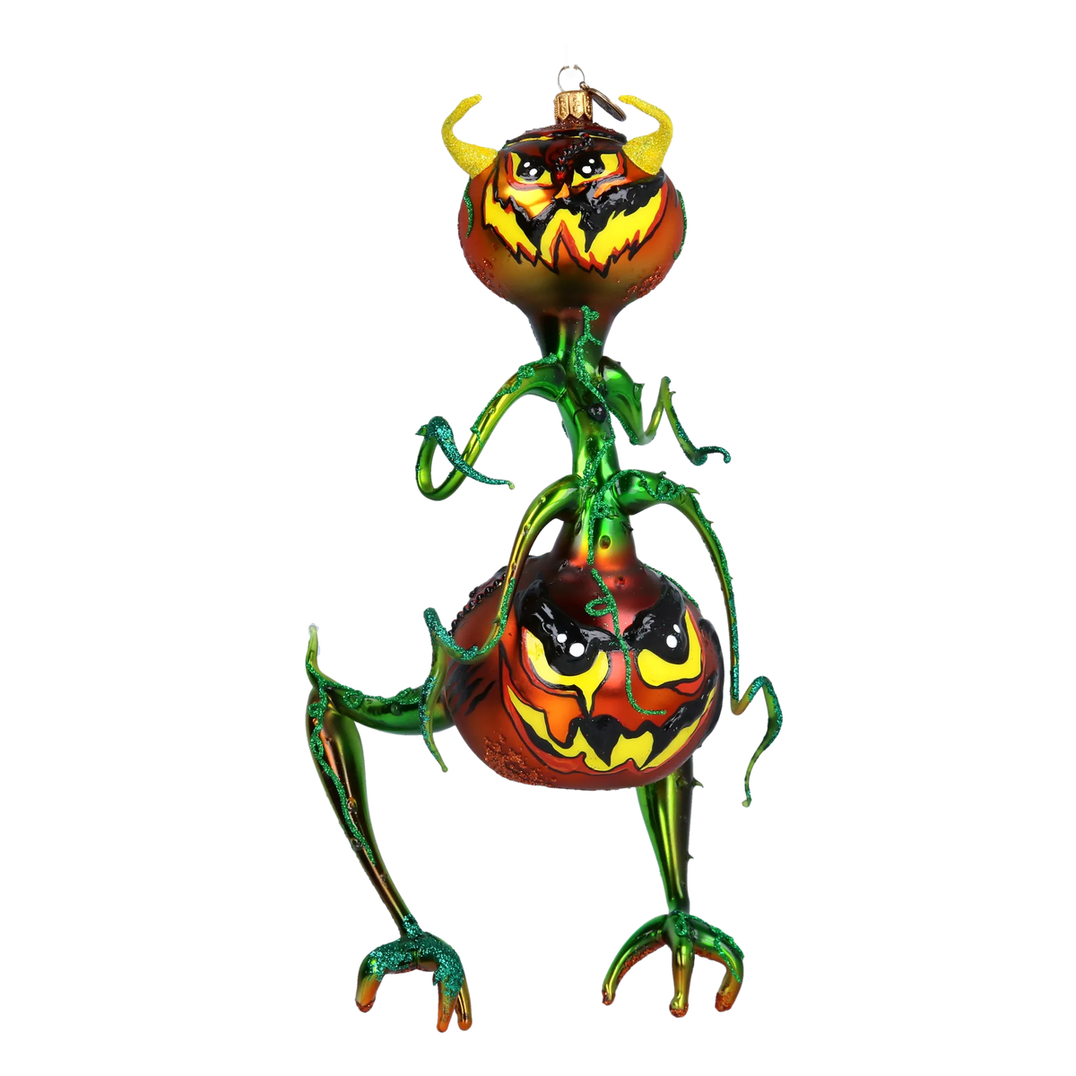 Sinister Bramble Prowler | Hand-Painted Glass Ornament | Blubom 2022-466