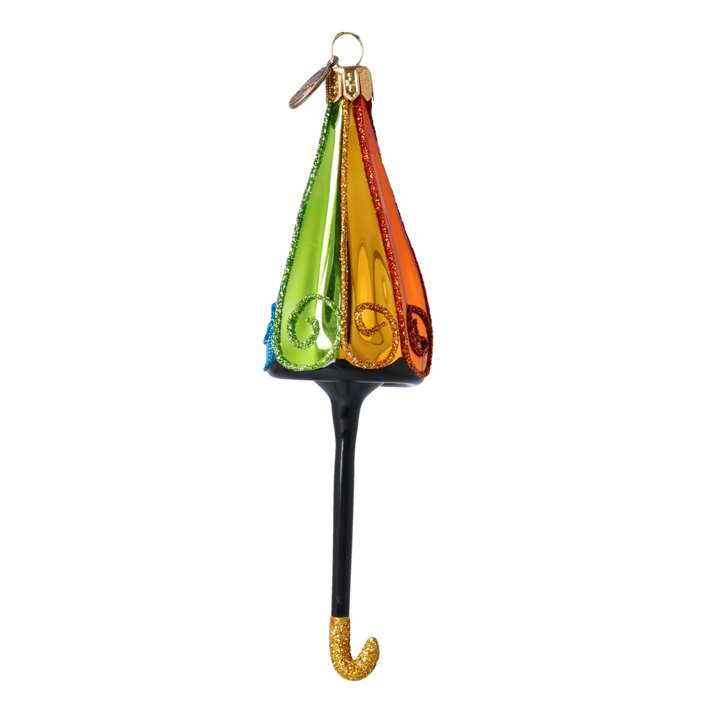 Sovereign Promenade | Hand-Painted Glass Ornament | Blubom 2022-467