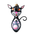 Wistful Shadow Guardian | Hand-Painted Glass Ornament | Blubom 2022-471