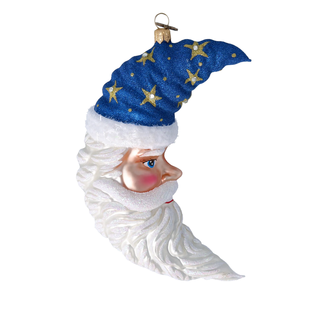 Silent Astral Voyager | Hand-Painted Glass Ornament | Blubom 2022-477