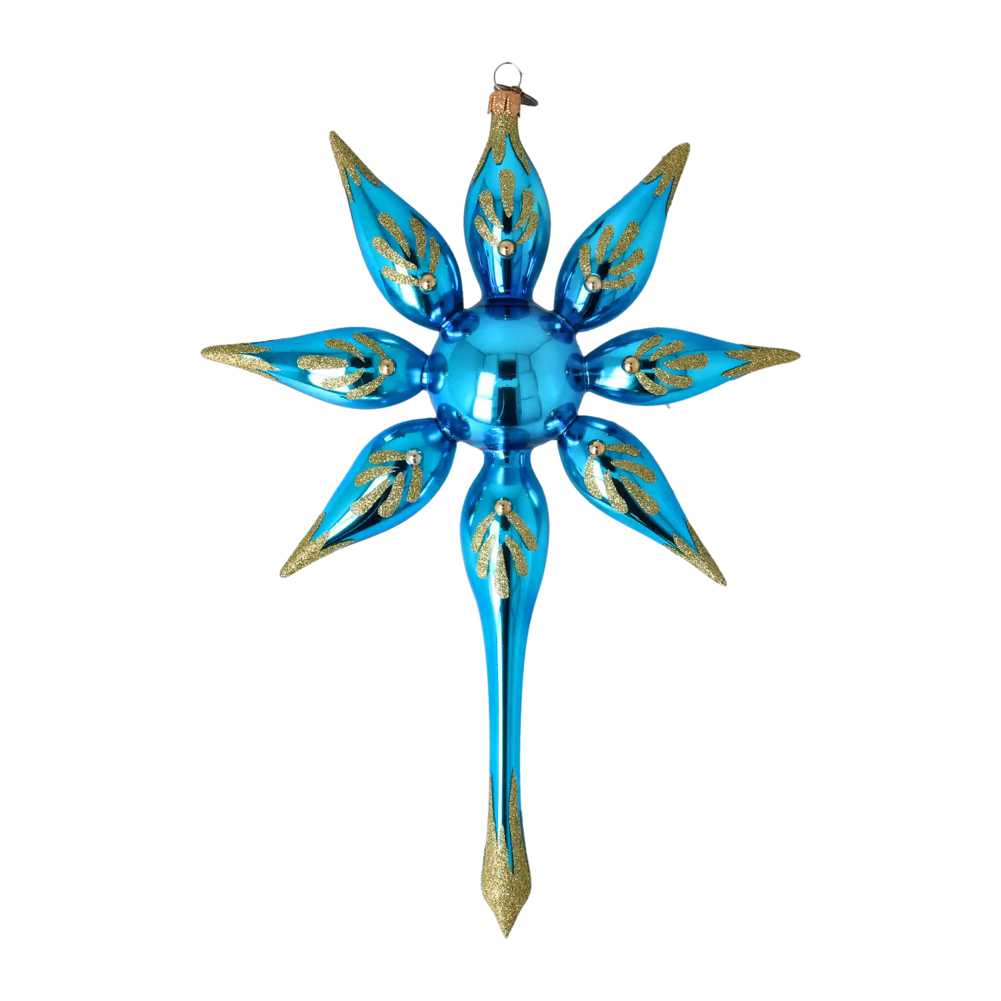 Blue Christmas Star