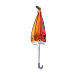 Vivid Rain Song | Hand-Painted Glass Ornament | Blubom 2022-489